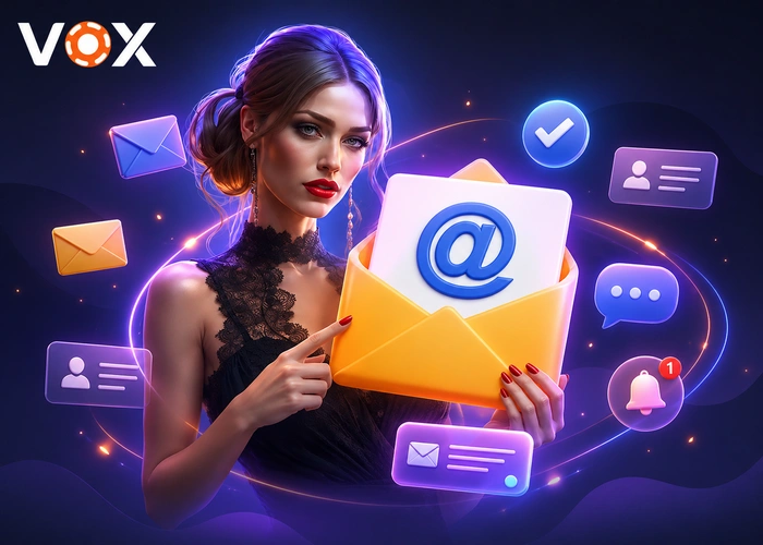 VOX Casino Polska 2026 | Oficjalny Serwis i Bonus do 3 000 € + 600 Free Spinów Slide 1